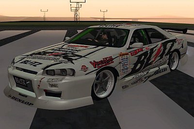 Nissan Skyline ER34 D1 Blitz 2008